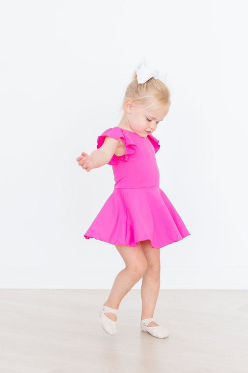 hot-pink-s-s-twirl-leotard Mila & Rose at Sophia's Style--12-24M--2